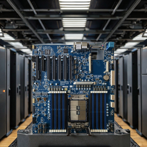 เมนบอร์ด MZ32-AR0 E-ATX พร้อมแฟลช รองรับซีพียู EPYC 7003 ซีรีส์ ซ็อกเก็ต SP3 หน่วยความจำแรม DDR4-3200mhz 16 ช่อง เมนบอร์ดเซิร์ฟเวอร์ - Product Image 1