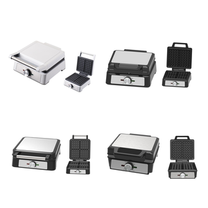 Grille-pain électrique 1200W antiadhésif pour petit-déjeuner 2 tranches de <span class=keywords><strong>gaufrier</strong></span> carré épais réglable - Product Image 4