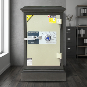 Electronic <b>Safe</b> Box WELKO OBS740 DK Blue Combination <b>Lock</b> Fireproof Stainless Steel Home <b>Safe</b> with <b>Key</b> <b>Lock</b> - Product Image 3