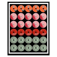 Cadre de disque vinyle en bois personnalisé présentoir de couverture d'album CD support mural de souvenirs musicaux pour disque LP de 7 12 pouces décor artistique