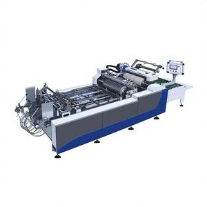 Machine de collage et de laminage de fenêtres entièrement automatique à grande vitesse pour boîtes en carton et films PET, haute stabilité - Product Image 1