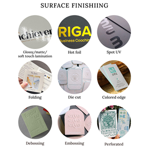 Tarjetas de agradecimiento de diseño personalizado con MOQ bajo, papel artístico de 300 g/m², tarjetas de agradecimiento para pequeñas empresas por su compra, plantillas gratuitas. - Product Image 5