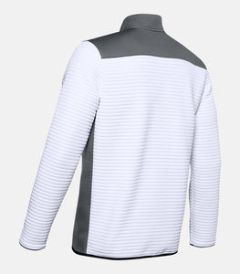 <span class=keywords><strong>Felpa</strong></span> da Golf Personalizzata da <span class=keywords><strong>Uomo</strong></span> con Zip 1/4, Oversize, in Poliestere e Cotone, con Strisce 3D per Sport Invernali - Product Image 3