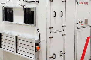 Système HVAC à récupération de chaleur HRV/ERV avec moteur sans balais R410a pour économie d'énergie, ventilation d'air frais AHU pour applications commerciales et industrielles - Product Image 2