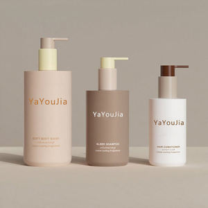 ชุดบรรจุภัณฑ์ดูแลเส้<span class=keywords><strong>น</strong></span>ผม ผิวกาย และผิวหนังสุดหรู 100 ชิ้น ขนาด 100 มล. 200 มล. 300 มล. 500 มล. ขวด HDPE หัวปั๊มแบบกด สำหรับ<span class=keywords><strong>แชมพู</strong></span> โลชั่น และครีม - Product Image 5