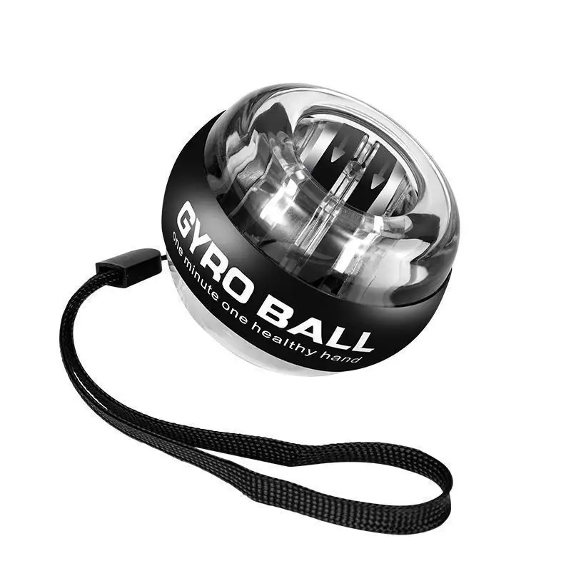 LEDジャイロスコープパワーボールオートスタートレンジジャイロパワーリストボールアームハンドマッスルフォーストレーナーフィットネス機器