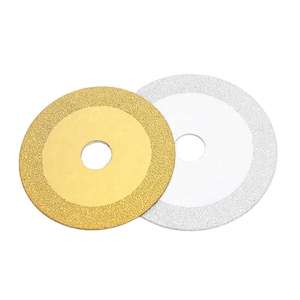 Lames de scie diamantées brasées de qualité industrielle, revêtement Ti, 100/125/150/180 mm, pour couper les tubes métalliques, les barres d'armature en fer, le béton - Product Image 6
