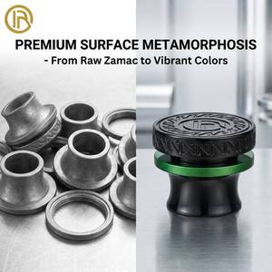 Tapa <span class=keywords><strong>de</strong></span> botella <span class=keywords><strong>de</strong></span> perfume <span class=keywords><strong>de</strong></span> Zamac verde malaquita con grabado láser <span class=keywords><strong>de</strong></span> chevron, cuerpo <span class=keywords><strong>de</strong></span> <span class=keywords><strong>barril</strong></span> negro carbón, OEM, sin existencias en el almacén. - Product Image 2