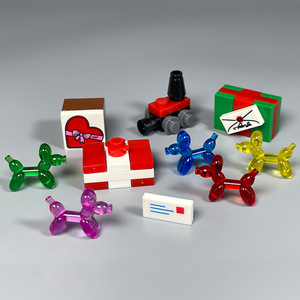 Bloques de Construcción de Partículas Pequeñas, Accesorios para Muñecas, 35692, Perro Globo Payaso, Bloques de Construcción de Modelos <span class=keywords><strong>Jeff</strong></span> Koons, Juguetes - Product Image 4