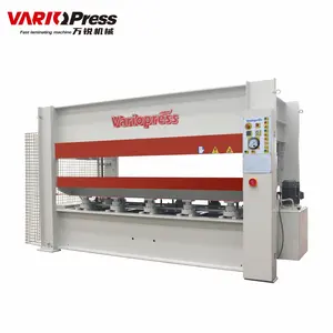 wood hydraulic door skin hot press machine