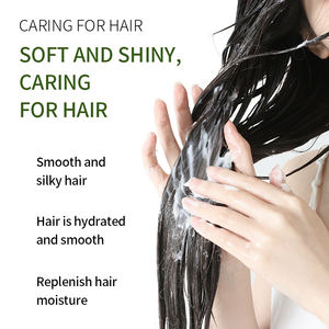 Masque capillaire au collagène végétalien naturel anti-démangeaisons, shampoing et revitalisant à l'aloe vera - Product Image 3