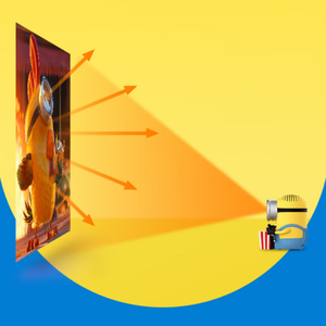 Mini Proyector Inteligente con Enfoque Automático, 300lm, LCD 720P 1280*720, Cine en Casa, Android <span class=keywords><strong>9</strong></span>, Proyector LED Inalámbrico para Teléfono Móvil 4K - Product Image 5