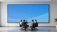 Die-cast aluminium kleine pitch LED COB-scherm, hoog contrast HD-display voor studio, verkeershub en binnenreclame
