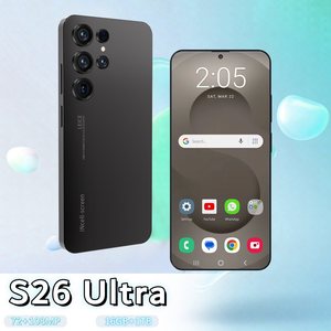 Telefono S26 Ultra 5G LTE LED <span class=keywords><strong>con</strong></span> 16GB+1TB, Fotocamera da 108MP e <span class=keywords><strong>Penna</strong></span>, Dual-SIM, Design Full Screen, Frequenza di Aggiornamento 144Hz, Batteria Oltre 8000mAh - Product Image 1