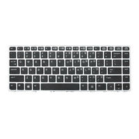 Clavier de jeu pour HP EliteBook Folio, série uma 9470M 9480M, noir, avec rétro-éclairage