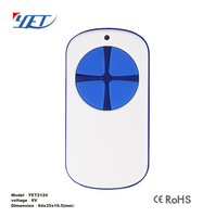 Télécommande de porte de garage à code d'apprentissage YET2124 EV1527, émetteur RF pour porte à enroulement