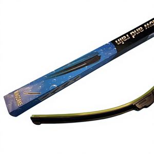 Balais d'essuie-glace universels ZEDA 16 pouces sans cadre de type U - Caoutchouc naturel silencieux, installation facile, toutes saisons, Defender Sportage - Product Image 1