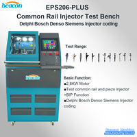 Banc d'essai professionnel pour injecteurs Common Rail, machine d'étalonnage d'injecteurs diesel haute pression avec fonction de codage des injecteurs piézoélectriques
