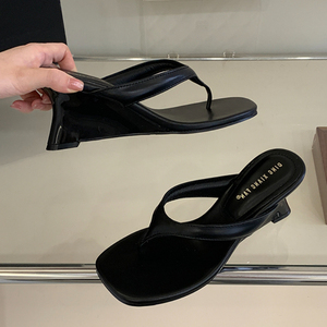 Escarpins Femme, Sandales Tongs, Chaussures à Talons Bas Compensés pour Femme, Chaussures de Mode - Product Image 6