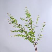 Y-M044 Großhandel Künstliche Eukalyptusblätter Hochwertige Künstliche Eukalyptus-Blumenzweige für Hochzeits- und Heimdekoration