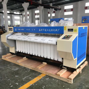 <span class=keywords><strong>Machine</strong></span> à repasser automatique commerciale pour draps de lit d'hôtel industriels 2M, <span class=keywords><strong>machine</strong></span> à plier les draps - Product Image 3