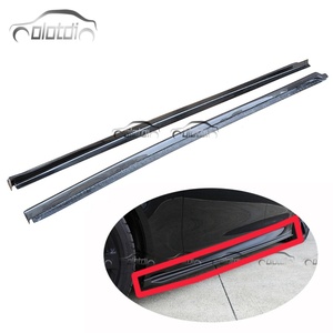 Pour BMW Série 5 F10 M5 Kit Carrosserie M Tech Nouvelles Extensions en Fibre de Carbone Ailerons Inférieurs et Jupes Latérales - Product Image 1