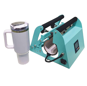 Presse à sublimation électrique 40 oz certifiée CE pour gobelets, haute efficacité, portable, pour tasses, manuel d'utilisation, état neuf - Product Image 4