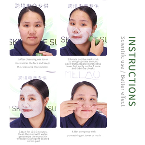Mascarilla Facial en Barra de Arcilla, Marca Privada, Orgánica, Mascarilla Facial en Barra de Té Verde, Limpiadora Facial, Elimina Puntos Negros, Mascarilla Facial en Barra de Té Verde - Product Image 5