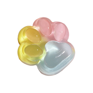 <b>Candy</b>-Colored TPR Material Cat Paw Squeeze Toy Novelty Design Relief Anxiety Relief Fashionable Sensory Kids Children Gift Girls - Product Image 5