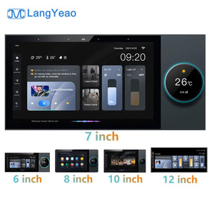 Pantalla de Control Central Inteligente Multifuncional LangYeao de 6/7/8/10 Pulgadas, Zigbee WiFi RS485 ZIGBEE Gateway Compatible con Tuya <span class=keywords><strong>Alexa</strong></span> - Product Image 1