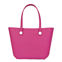 Sac de plage EVA grande capacité à deux ouvertures pour les vacances en bord de mer – Indispensable pour femme, sac fourre-tout d'été avec poches en filet pratiques et design portable