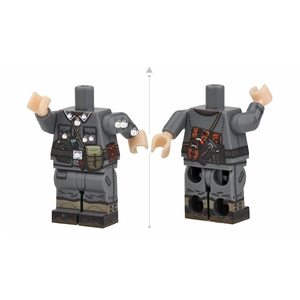 Bloques de Construcción de Plástico ABS de Partículas Pequeñas, Figuras Alemanas Ensambladas, Modelo UV, Aproximadamente 4 cm, Juguete Educativo de Construcción - Product Image 4