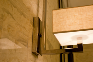 Applique <span class=keywords><strong>da</strong></span> <span class=keywords><strong>Parete</strong></span> Moderna Quadrata in Tessuto e Acciaio Inossidabile per Corridoi di Hotel, Camere <span class=keywords><strong>da</strong></span> Letto e Soggiorni - Illuminazione Personalizzata per Progetti - Product Image 3