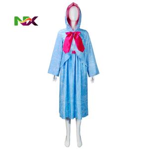 Kostum Cosplay Halloween Wanita Jubah Berkerudung Gaun Kemeja Kostum Peri Ibu Peri - Product Image 1