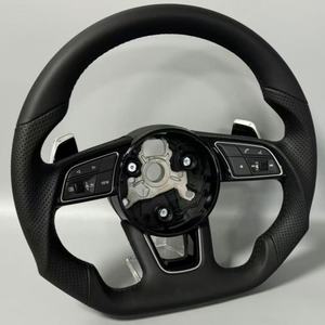 Volant de voiture pour Audi B9 A3 A4 A5 A7 Q5 A3 8Y 8P 8V B8 TTS A4 B8 B8.5 A6 C7 C8 4F A7 A8 Q3 Q5 <span class=keywords><strong>S3</strong></span> 8V S4 S5 Rs3 Rs4 Rs5 - Product Image 5