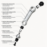 Brazo de Control Inferior de Suspensión para BMW Serie 5 OE 31126794204, Pieza de Repuesto Delantera Izquierda/Derecha
