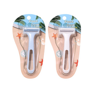 LMLTOP Foot <b>Callus</b> <b>Remover</b> SY361 Plastic Pedicure Rake For Dead Skin Removal Blue White - Product Image 3