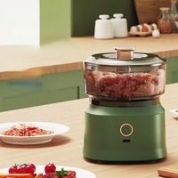 Petit broyeur d'ail sans fil de cuisine, hachoir à légumes électrique, hachoir à nourriture électrique, hachoir à nourriture pour bébé