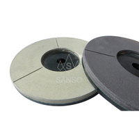 Disque de meulage diamanté OEM 10 mm, disque abrasif à grain moyen, roue de polissage automatique pour machine, outils de meulage pour dalles de granit