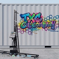 Industriel gros extérieur murales à grande échelle texturé Portable automatisé Smart 3d Wall Pen imprimante Robot