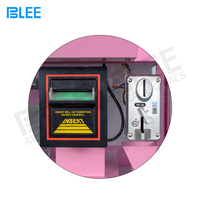 Machine de jeu à griffes de haute qualité pour cadeaux et récompenses, à monnayeur, pour deux joueurs, avec LED colorées