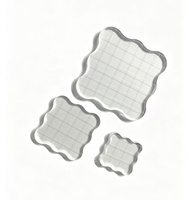 Tampons en acrylique personnalisés pour usine, tampon en caoutchouc transparent avec logo, tampons transparents pour scrapbooking