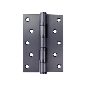 Bisagra de acero inoxidable ensanchada silenciosa 5x3.5x3 para puerta de madera de alta resistencia, bisagra negra con rodamiento - Product Image 3