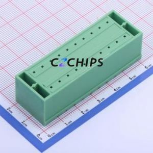 KF2EDGKRHM-5.0-2*10P Plug-in Terminal Block Bent Lead Through Hole,P=5mm Board-to-Board / Socket - Closed Screw Fixing 2x10P 5mm - Product Image 2