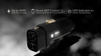 Adaptateur CCS2 vers GBT avec application, chargeur EV 400A IP54 étanche, connecteur de charge rapide à courant élevé de niveau 3 pour véhicules à énergie nouvelle