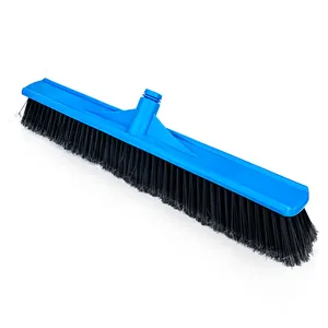 Household Outdoor Plastic Street Pvc Nylon Bristles For Heavy-duty Garden Push Brooms