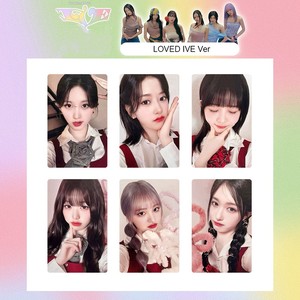 6 pièces/ensemble KPOP IVE nouvel Album Selfie Photocards Wonyoung Rei <span class=keywords><strong>Liz</strong></span> sur OFF Starship Digpack Ver mignon Lomo cartes Fans Collection cadeau - Product Image 3