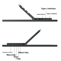 Monitor Portátil de 23.8 Pulgadas, 100Hz, FHD 1080P, IPS, Extensor de Pantalla para Laptop, Tipo C HD, para Juegos, Oficina y Negocios