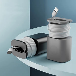 Protector de Cable de Silicona 2 en 1 al por Mayor, Organizador de Cables, Funda Protectora para Cabezal de Carga USB - Product Image 4