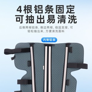 <b>Knee</b> <b>Brace</b> Black Adjustable Aluminum <b>Support</b> For Leg Joint Protection - Product Image 5